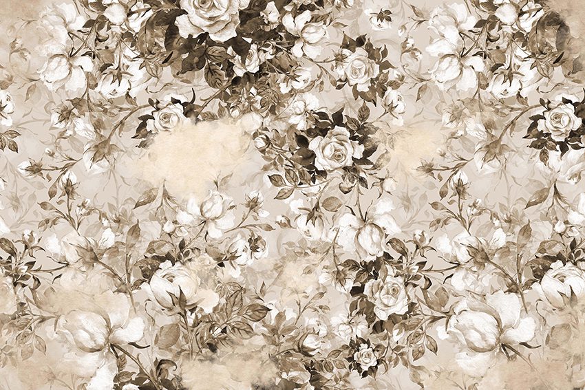 Papel pintado Rose garden 03 by Instabilelab