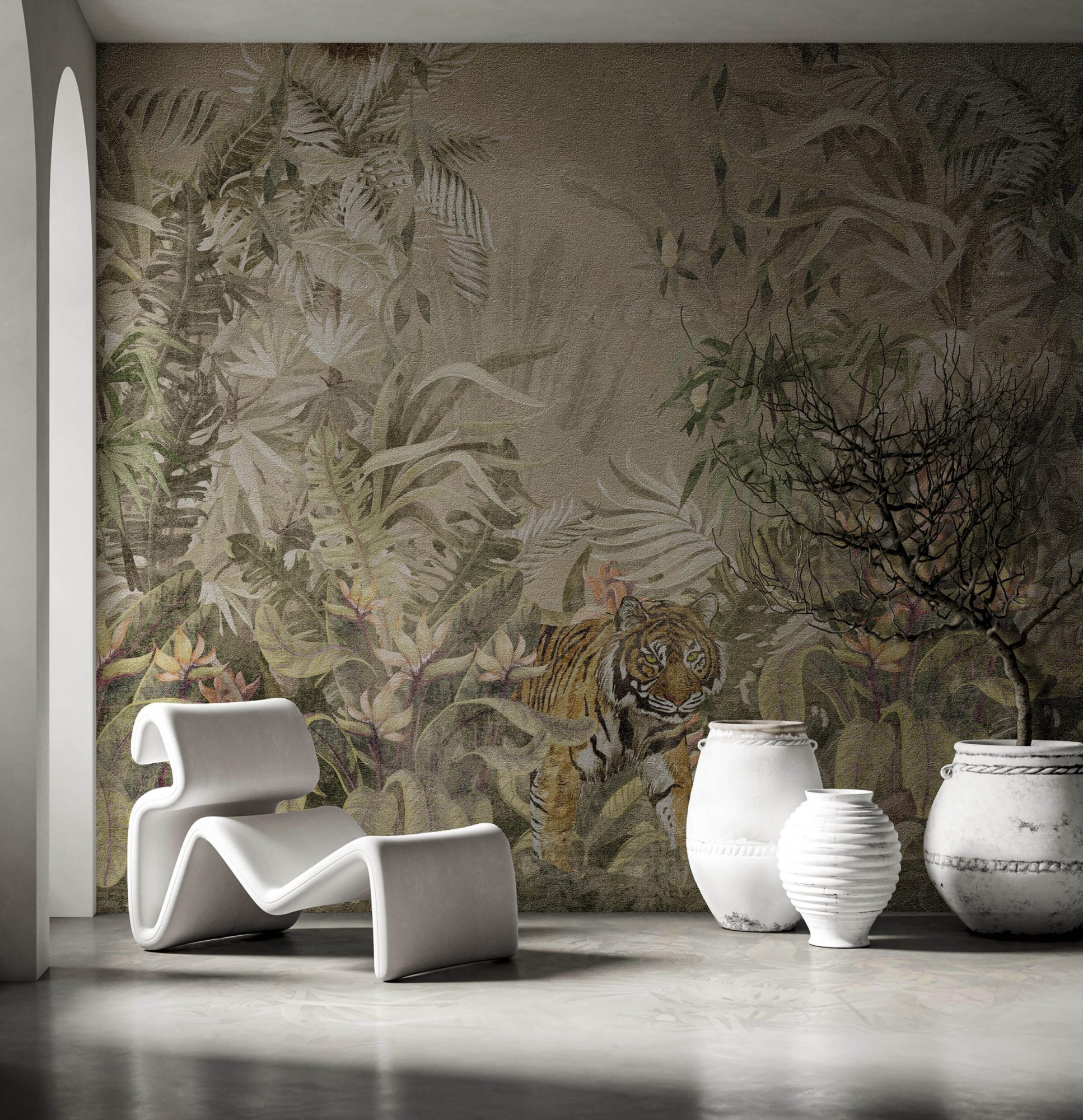 Papel pintado Tiger by Instabilelab