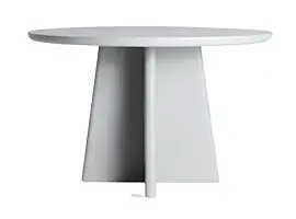 Mesa Gris Redonda Loches 