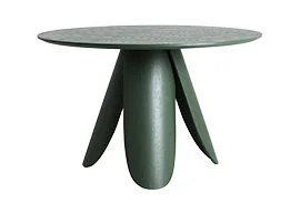 Mesa comedor verde Dorsten