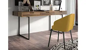 Mesa de escritorio 3 cajones industrial Loft