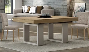 Mesa de comedor extensible nórdica Dalarna Mesa de comedor extensible nórdica Dalarna