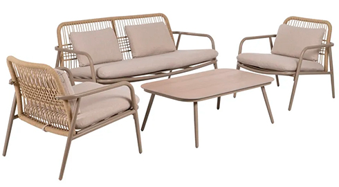 Conjunto de jardín aluminio Altana