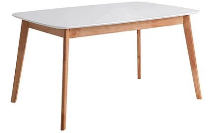 Mesa de comedor nórdica Abbie Mesa de comedor nórdica Abbie