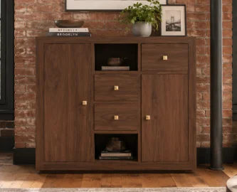 Mueble auxiliar 3 cajones colonial Long Island