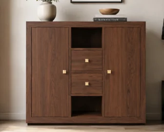 Mueble auxiliar 2 cajones colonial Long Island