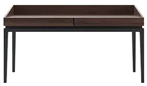 Mesa de escritorio 2 cajones moderna Passarella