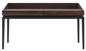 Mesa de escritorio 2 cajones moderna Passarella Mesa de escritorio 2 cajones moderna Passarella