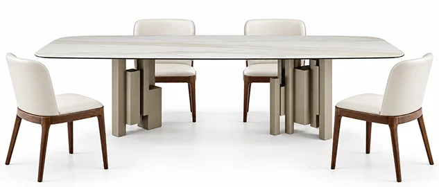 Mesa de comedor keramik Skyline Cattelan