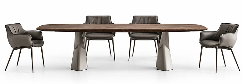 Mesa de comedor rectangular keramik Mad Max Cattelan Mesa de comedor rectangular keramik Mad Max Cattelan