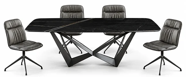 Mesa de comedor Skorpio Keramic Alabastro Mesa de comedor Skorpio Keramic Alabastro