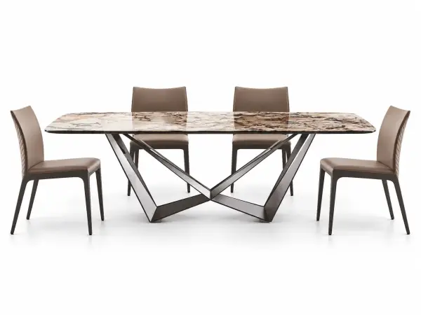 Mesa de comedor Skorpio Keramic Calacatta
