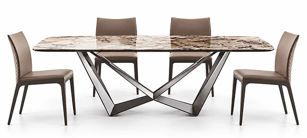 Mesa de comedor Skorpio Keramic Calacatta Mesa de comedor Skorpio Keramic Calacatta