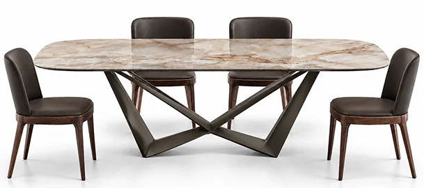 Mesa de comedor Skorpio Keramic Alabastro Mesa de comedor Skorpio Keramic Alabastro