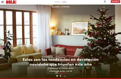 Estas son las tendencias en decoración navideña que triunfan este año