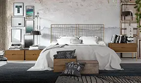Dormitorio industrial Loft Natur II