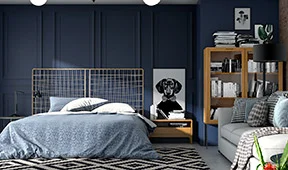 Dormitorio industrial Loft Natur III Dormitorio industrial Loft Natur III