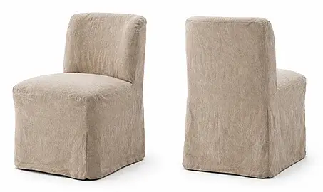 Silla desenfundable tapizada lino Athenea 