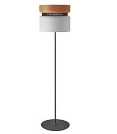 Lámpara de pie doble pantalla Aspen F 40 Lámpara de pie doble pantalla Aspen F 40