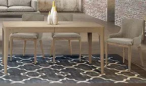 Mesa de comedor extensible Vintage Subai