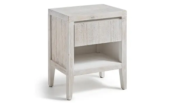 Mesa de noche colonial woody