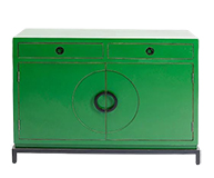 Aparador Disk Asia verde