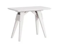 mesa auxiliar nórdica arco blanca