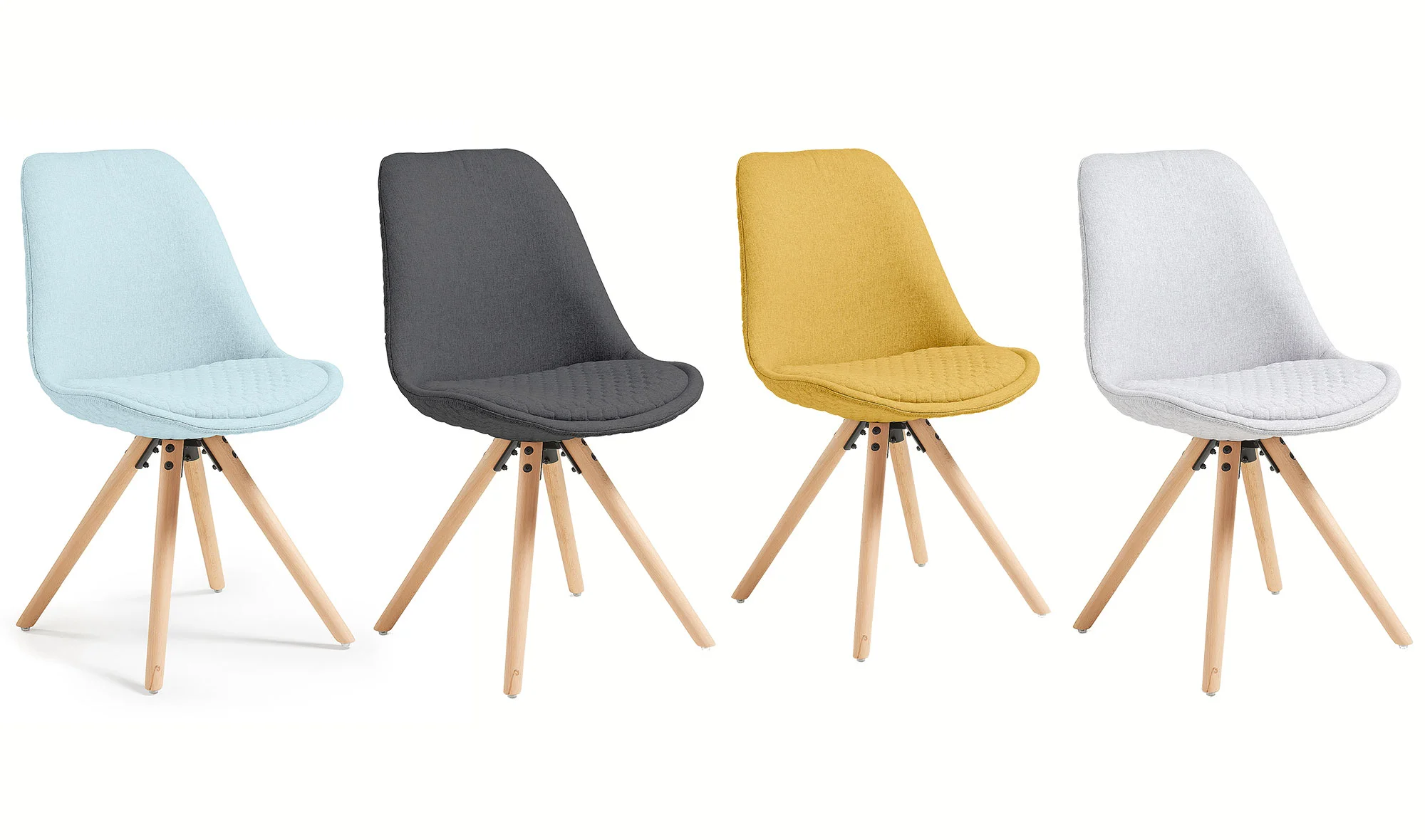 Silla piel sintética moderna Lars