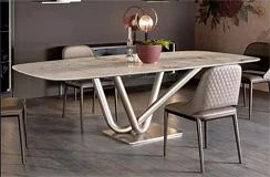 Mesa de comedor porcelánico Victory