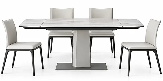 Mesa de comedor extensible keramik drive Duffy Cattelan