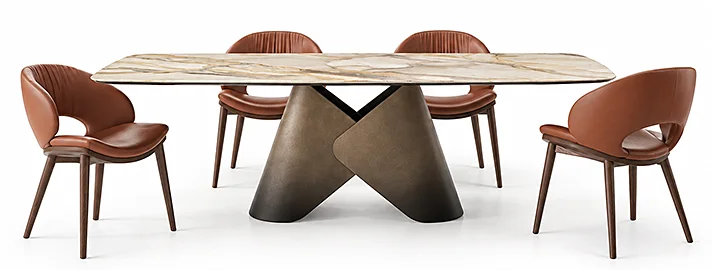 Mesa de comedor keramik Scott Cattelan