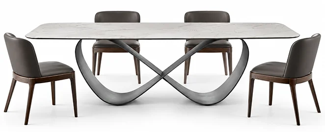 Mesa de comedor keramik Butterfly Cattelan