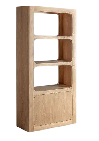 Librería de roble claro Saulge Librería de roble claro Saulge