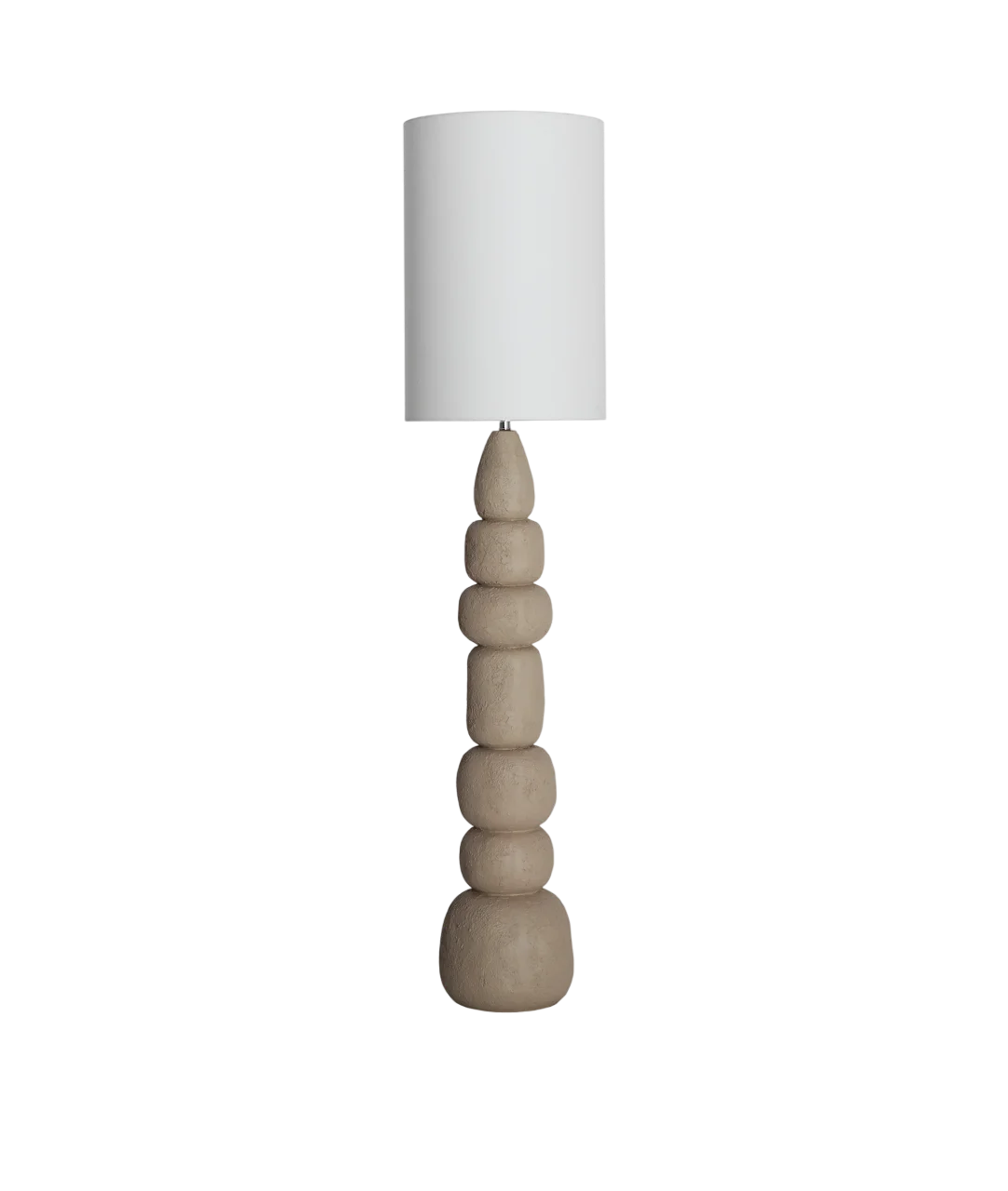 Lámpara de pie beige Globa Lámpara de pie beige Globa