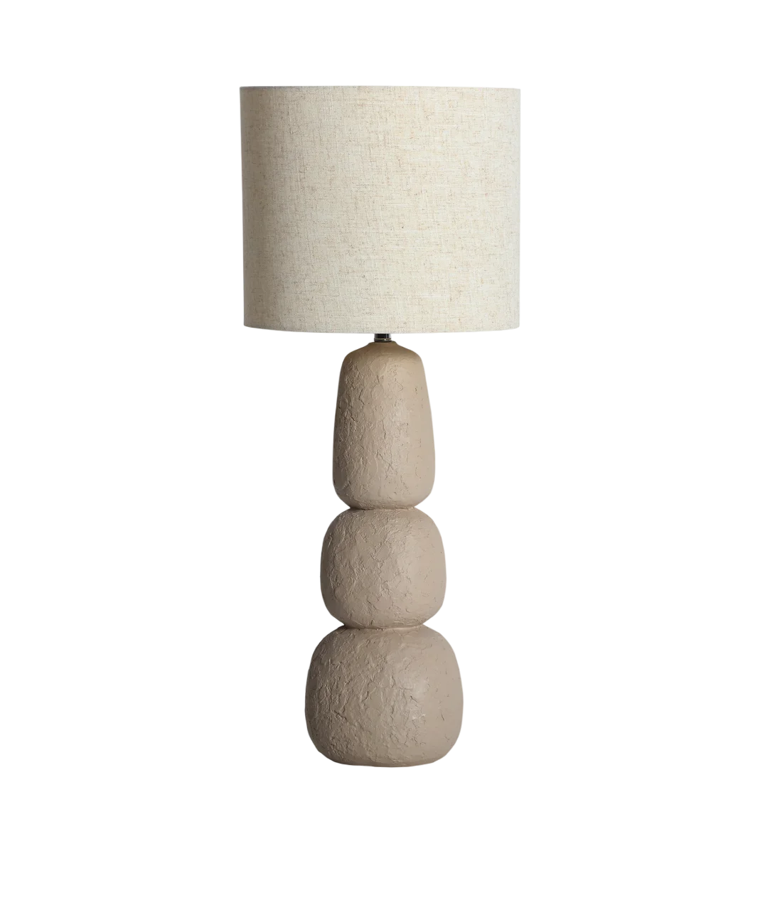 Lámpara de sobremesa beige Globa Lámpara de sobremesa beige Globa