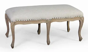 Taburete pie de cama vintage Artisan Taburete pie de cama vintage Artisan
