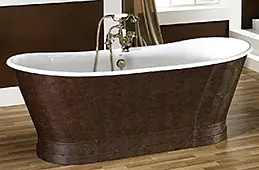 Bañera con piel sintética Berlin