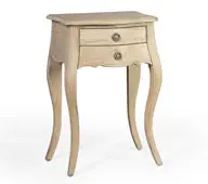 Mesita de noche 2 cajones elysee vintage Artisan