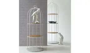 Librería blanca moderna Tweet