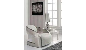Sillón acero blanco Amanda Sillón acero blanco Amanda