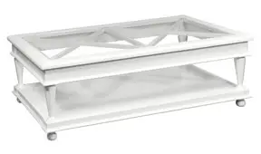 Mesa de centro aspas vintage Beri