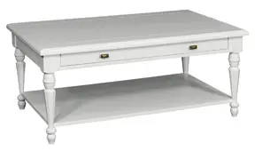 Mesa de centro 2 cajones vintage Beri