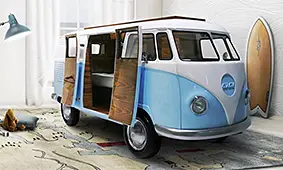 Cama Bun Van furgoneta volkswagen