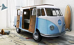 Cama Bun Van furgoneta volkswagen