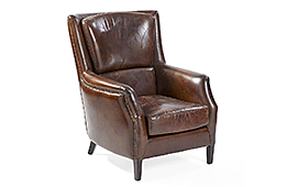 Butaca piel vintage Dempo