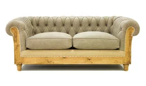 Sofá 2 plazas beige chesterfield Chesire