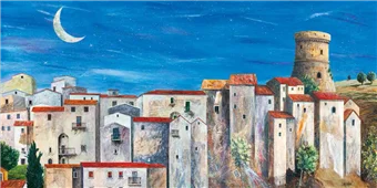 Cuadro canvas villaggio silenzioso Cuadro canvas villaggio silenzioso