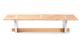 Mesa de comedor castaño nórdico Jasper