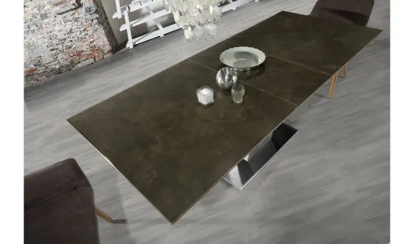 Mesa de comedor extensible moderna Nina