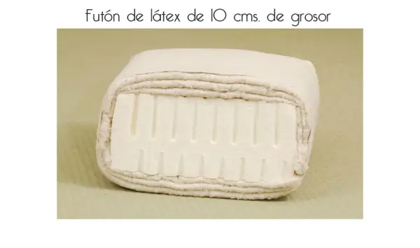 Futón de algodón